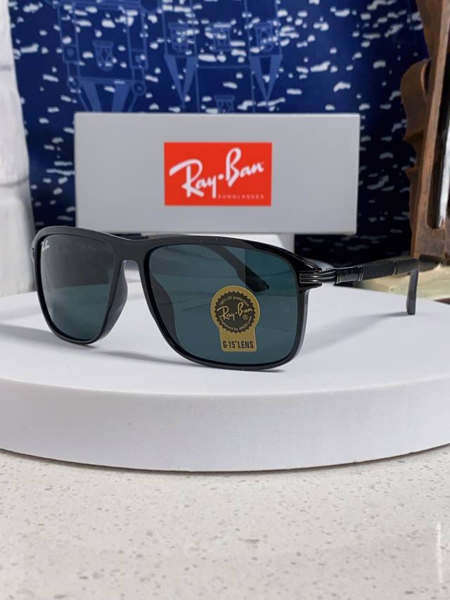 Rayban雷朋 2025新款玻璃太阳镜防紫外线防强光镜片男女通用墨镜新款高档高清Rb8029
