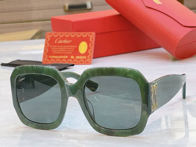 Cartie* 卡地*亚新款太阳镜，Mod:Ct0434S，Size:55口23-140