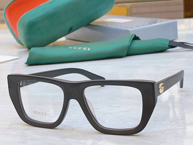 Gucc* 古*驰新款眼镜架，Model：Gg1724O ，Size：53口20-145