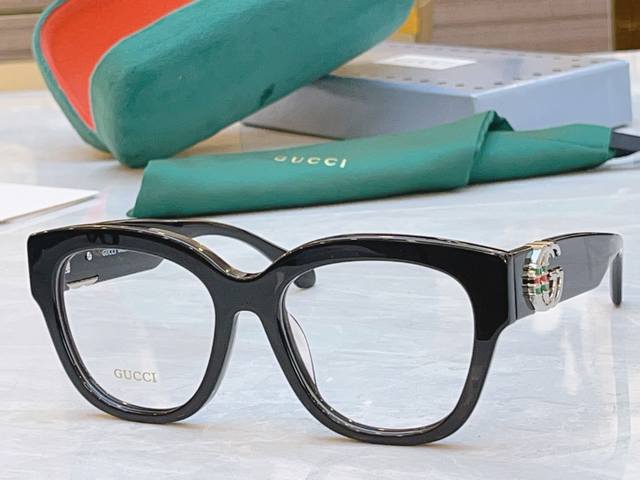 Gucc* 古*驰新款眼镜架，Model：Gg1550Sk ，Size：55口20-145