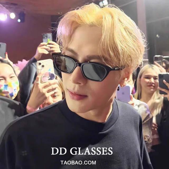 Gentle Moster Gm Gm猫眼素颜平光镜女防蓝光学生近视眼镜 有度数眼镜框圆脸显瘦 型号：Loti