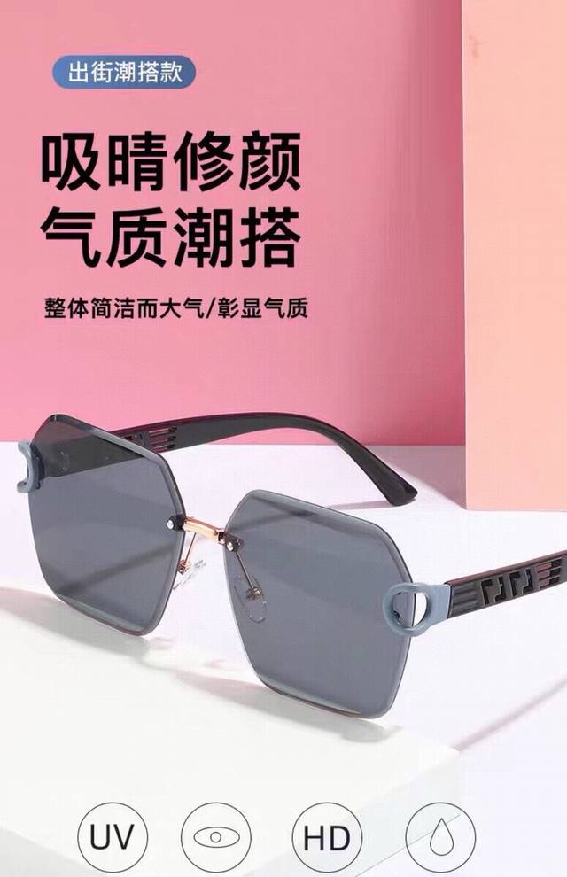 Dio*墨镜女款 新款大脸防晒防紫外线眼镜女士高级感太阳镜