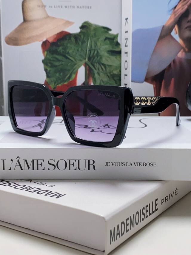 Chanel 香奈儿时尚太阳镜镜片 顶级奢侈品 高品质 [亲亲] 气质非凡 女士开车墨镜[爱情] 8色