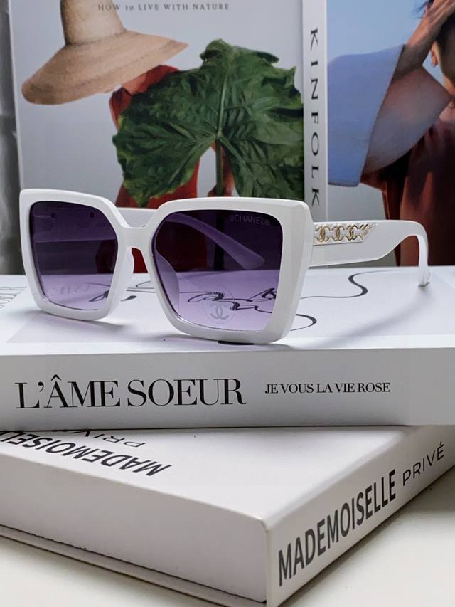 Chanel 香奈儿时尚太阳镜镜片 顶级奢侈品 高品质 [亲亲] 气质非凡 女士开车墨镜[爱情] 8色