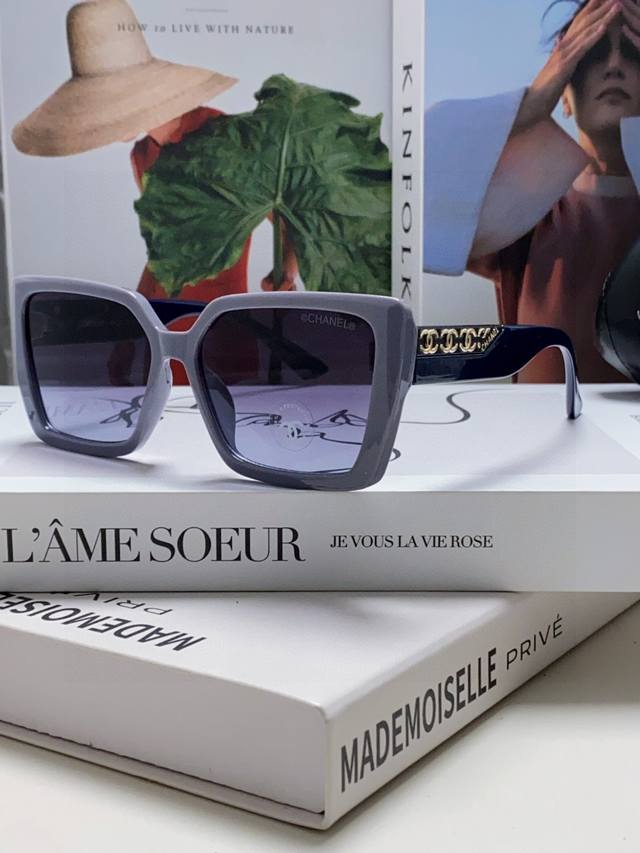 Chanel 香奈儿时尚太阳镜镜片 顶级奢侈品 高品质 [亲亲] 气质非凡 女士开车墨镜[爱情] 8色