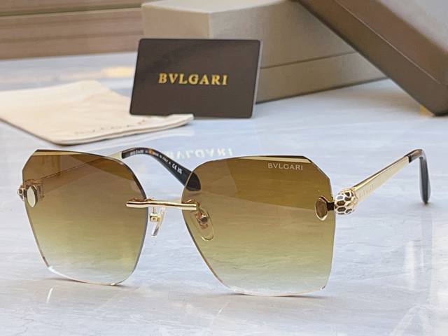 Bvlga* 宝格*丽新款太阳镜， Model：Bv 40066U，Size：58口16-140