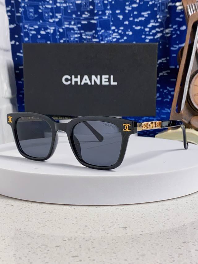Chanel香奈儿 2025新款复古小香风眼镜近视男女黑框素颜神器显脸小防蓝光墨镜镜架太阳镜