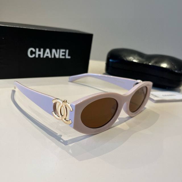 Chanel香奈儿网红爆款太阳镜，遮阳修饰脸型神器贴