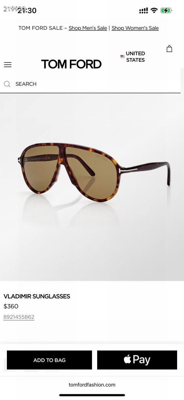 Oversize Dmod：Ft1211 100% Uv protection 镜腿饰有T字标志。 Size: 65-5-140