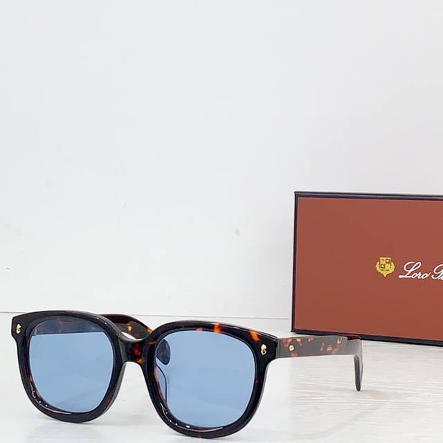 Original Quality 眼镜界“天花板” Loro piana Mod：Spagna Size：52口21-145 奢华与品质齐飞 打造镜框弧度 独特