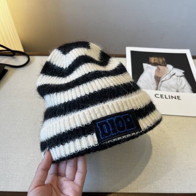 Dior Miss迪奥针织毛线帽，羊毛帽