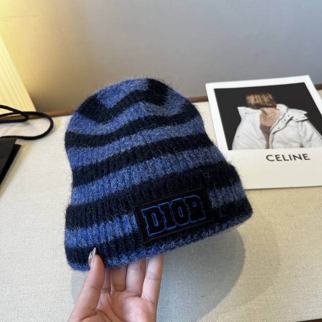 Dior Miss迪奥针织毛线帽，羊毛帽