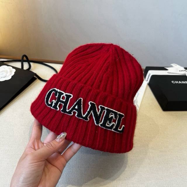 Chanel香奈儿针织毛线帽