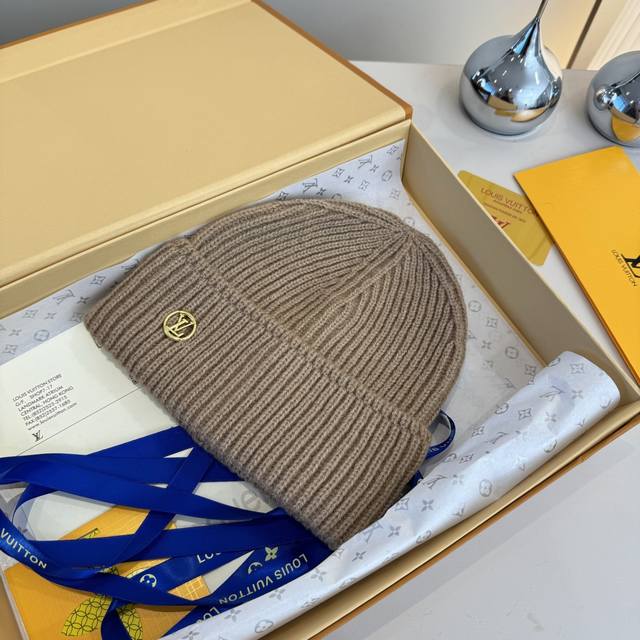 Lv路易斯新款毛线帽, 头围57Cm
