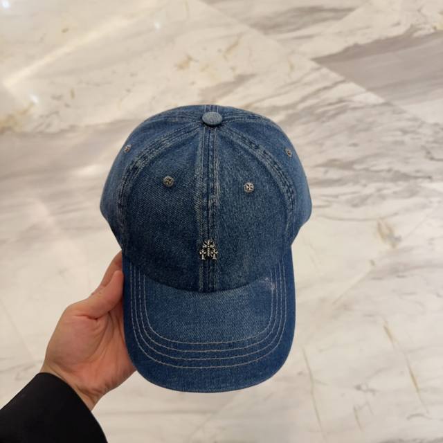 Chrome Hearts 克罗心早春韩版时尚复古做旧破洞帽子磨损设计百搭棒球帽鸭舌帽