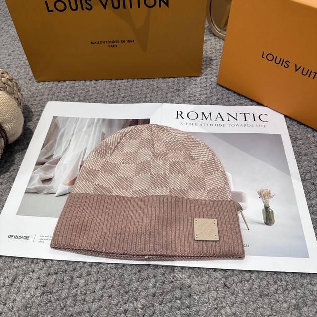Lv路易威登专柜货，针织毛线帽，男女同款 正品开模