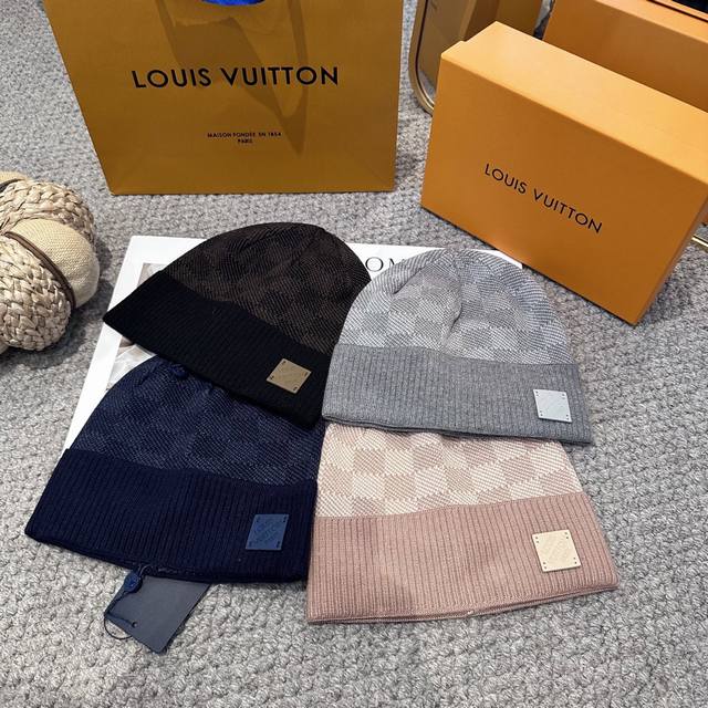 Lv路易威登专柜货，针织毛线帽，男女同款 正品开模