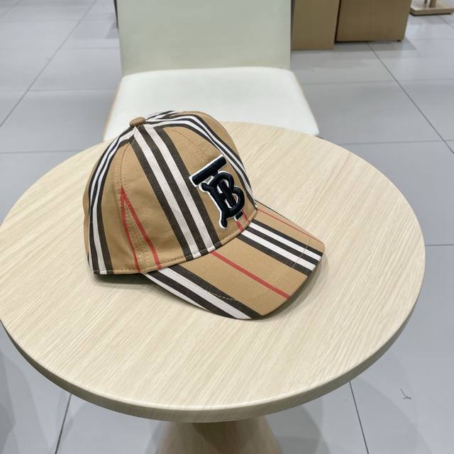 巴宝莉Burberry男女同款 徽标Logo棒球帽子 博柏利