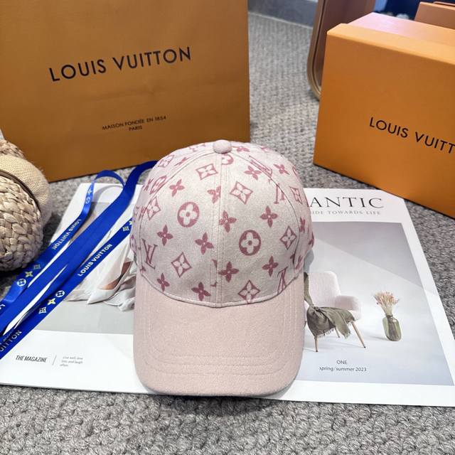 路易威登棒球帽 Louisvuitton新款秋冬Lv棒球帽，重工打造高端大气，百搭款男女通用！