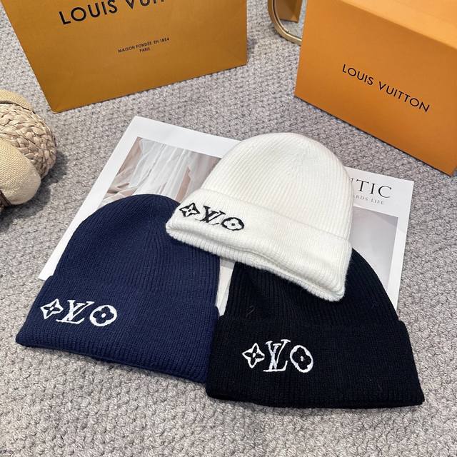 Lv路易威登专柜货，针织毛线帽，男女同款 正品开模