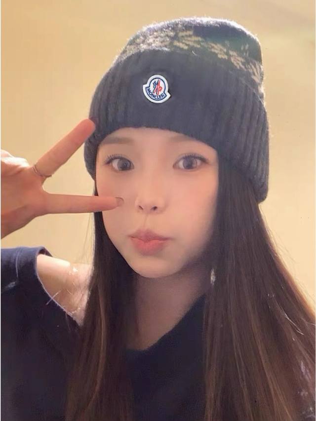 蒙口新款毛线帽，百分百羊毛，