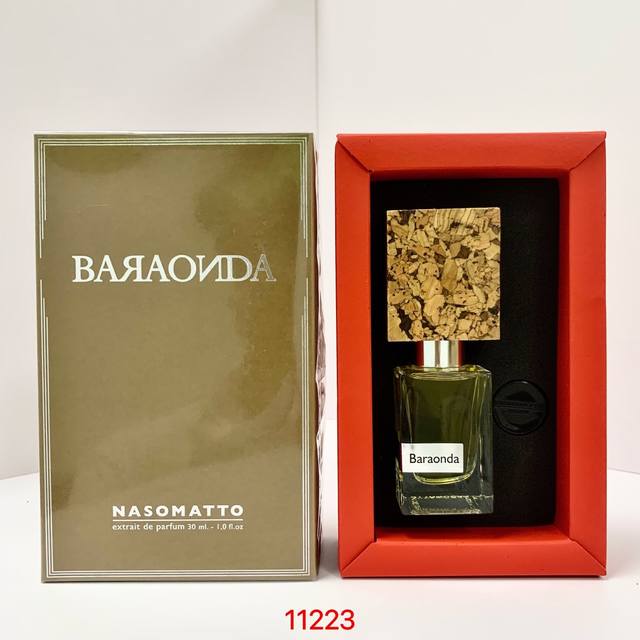 原单品质 纳斯马图香水30Ml喧嚣实拍现货11223编码！Nasomatto Baraonda, 2016 品牌：纳斯马图 调香师：Alessandro G.