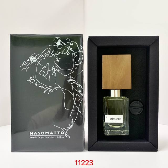 原单品质 纳斯马图香水30Ml苦艾实拍现货11223编码！Nasomatto Absinth 品牌：纳斯马图 调香师：Alessandro G. 属性：中性香