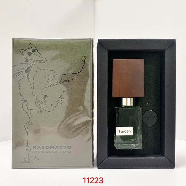 原单品质 纳斯马图香水30Ml宽恕实拍现货11223编码！Nasomatto pardon, 2011 品牌：纳斯马图 调香师：Alessandro G. 属性