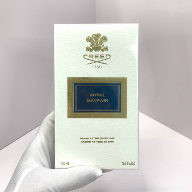 原单品质 克雷德信仰皇家梅菲尔香水 Ml实拍现货 年新版的Royal Mayfair 皇家梅菲尔 前调:佛手柑 桉树 苦橙 中调:晚香玉 茉莉花 玫瑰 基调:雪