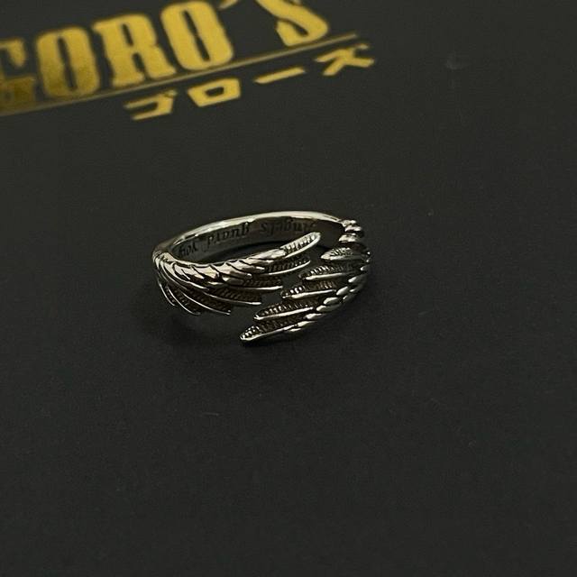 新品上架 Goro’S高桥吾郎翅膀戒指，顶级版本 认准独家拍摄 主攻高端市场 绝对区别普通版本！图片产品细节与Zp一致！原版制作工艺 精工品质 纯手工打造 ～正