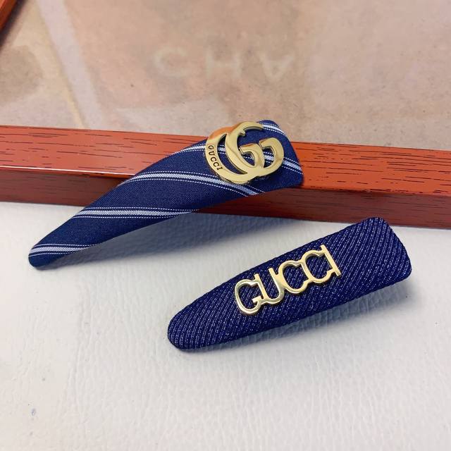 gucci古驰 Gucci发夹 Ab款边夹刘海夹Bb夹压夹日常精致小单品 气质百搭小仙女必入单品 宝藏款 闭眼入推荐款 一对