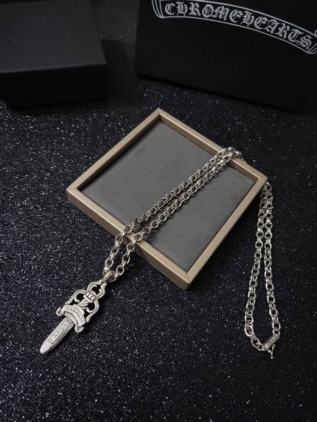 Chrome Hearts 专柜爆款 原版一比一 男女同款 克罗心项链