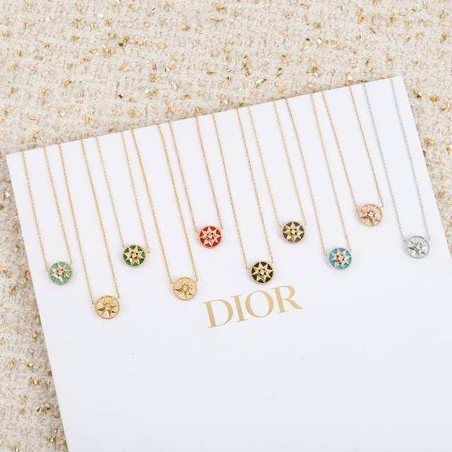 202902 我们出品 罗盘项链 Zp20800+ 认准唯一一家真正购入珠宝类Zp开发的，可订做真金真钻版，只做对版真金货，价询客Fu Rose Des Ven