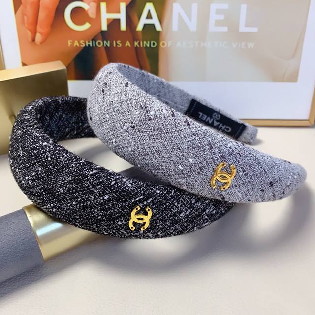 chanel小香 Chanel发箍 新款简约风轻奢风发箍气质百搭小仙女必入单品名媛风十足～宝藏款 闭眼入推荐款 单个
