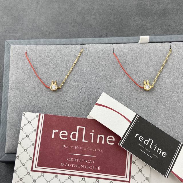 Rs734 调价 Red Ine 小兔子红绳手链 银 金 玫瑰金 好运兔年红绳来啦~ Redline兔年专属幸运钻石号小兔来啦~赶走疫情，带上红绳，好运来啦 兔