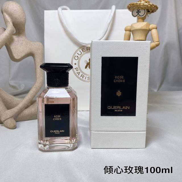 原单品质 倾心玫瑰 Ml Guerlain 娇兰艺术沙龙系列香水 Ml 香调:花香调 气味：玫瑰紫罗兰零陵香豆 麝香天芥菜 标签：脂粉玫瑰紫罗兰花香 香草麝香