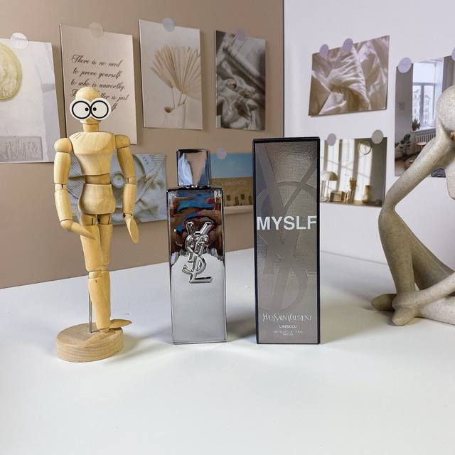 原单品质 圣罗兰生而不羁纯香版男士香水 Ml Ysl Yves Saint Laurent Myslf L’Absolu, 2025 香调：辛辣木质调 前调：生