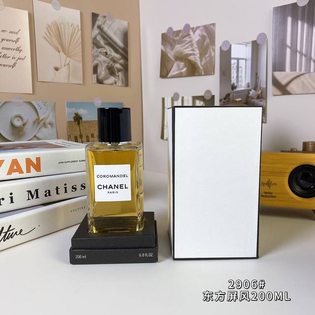 高端品质 2906#东方屏风200Ml Chanel Coromandel,2016 香奈儿珍藏系列香水75Ml 品牌:香奈儿 香调:木质东方调 前调:柑橘 橙