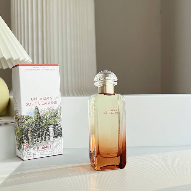 高品质 爱马仕泻湖花园淡香水 Ml ｜泻湖花园 爱马仕花园系列的第六款 泻湖花园