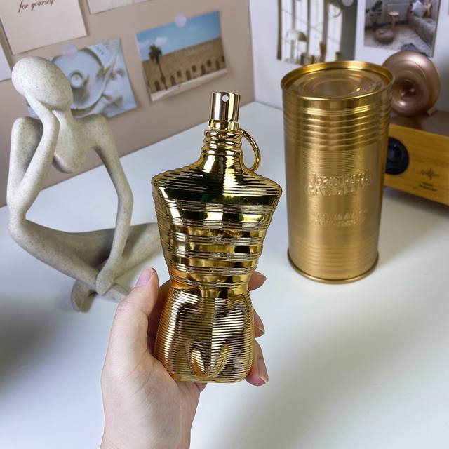 高品质 高缇耶裸男精粹版香水125Ml Jean Paul Gaultier Le Male Elixir, 品牌：高缇耶 属性：男香 香调：馥奇东方调 前调：