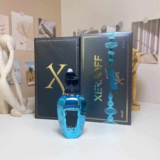 高品质 希爵夫节奏逃脱香精版香水50Ml Xerjoff Groove Xcape, 品牌：希爵夫 属性：中性香 前调：胡椒小豆蔻榄香脂生姜 中调：没药焚香玫瑰