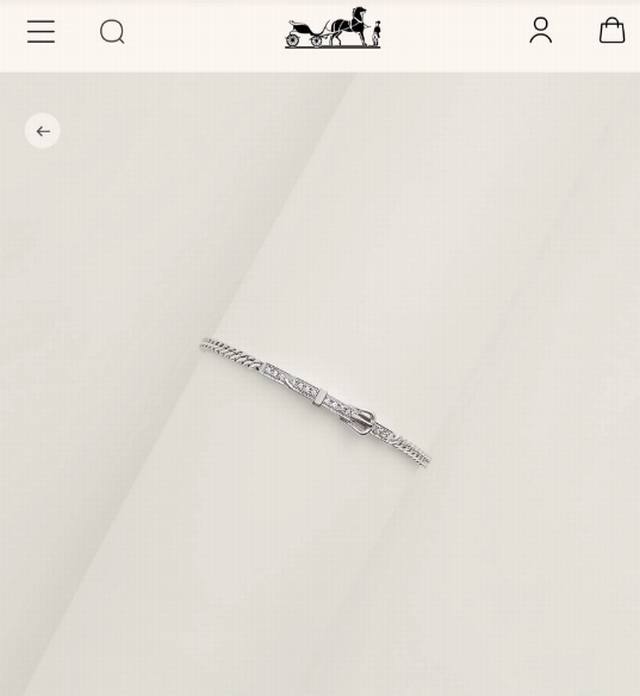 火爆 Hermes爱马仕皮带扣手链亚金材质 微镶 全部八心八箭切割面实物闪闪闪 手链