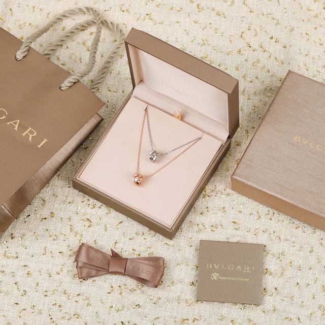 204292 我们出品 双圈带钻蛇项链 Zp40 500+ 认准唯一一家真正购入珠宝类Zp开发的，可订做18K真金真钻版，只做对版真金货，价询客Fu Serpe