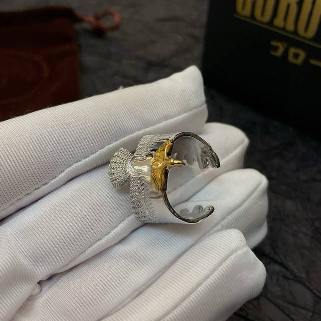 新品上架 Goro’S高桥吾郎点金老鹰开口戒指，顶级版本 认准独家拍摄 主攻高端市场 绝对区别普通版本！图片产品细节与Zp一致！原版制作工艺 精工品质 纯手工打