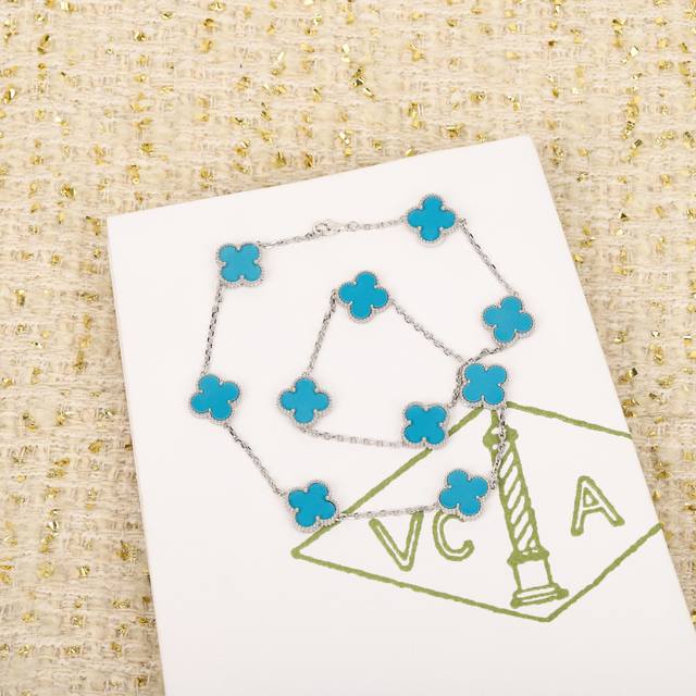 我们出品 十花项链 Zp78000+认准唯一一家真正购入珠宝类Z批开发的，可订做真金真钻，只做对版Z批真金货，批K市面各种金货量大咨询客Fu 终于给我开发出来了