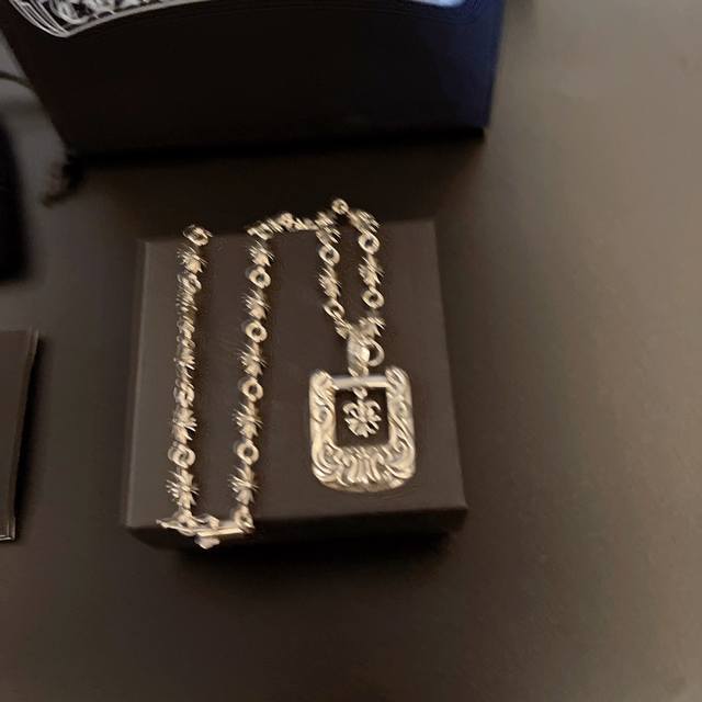 克罗心专柜爆款 厂家直销价 原版一比一复刻 男女同款 克罗心项链