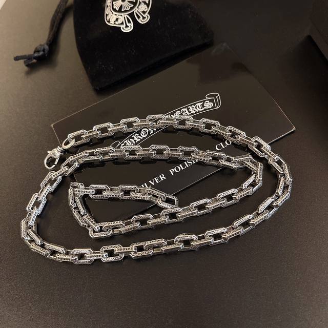 太帅爆了最新款 不爆不发 厂家直销 原版一比一复刻 克罗心复古项链