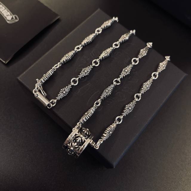 太帅爆了最新款 不爆不发 厂家直销 原版一比一复刻 克罗心复古项链