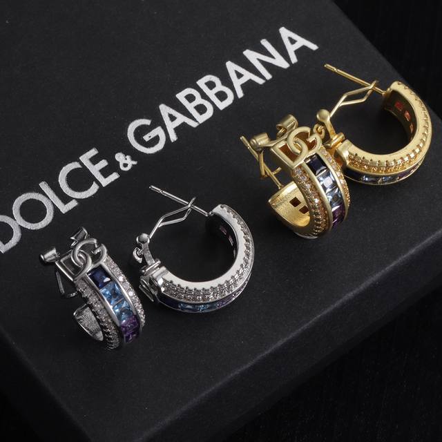 Dolce&Gabbana 杜嘉班纳耳钉 D&G