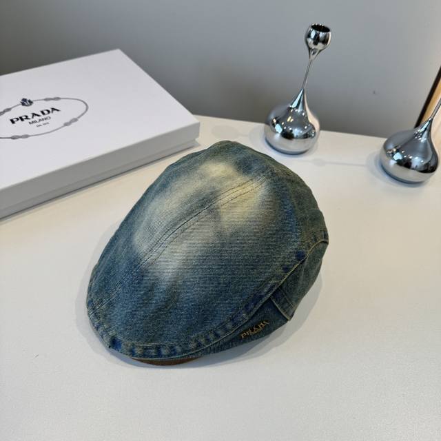 普拉达新款鸭舌前进帽，头围58Cm